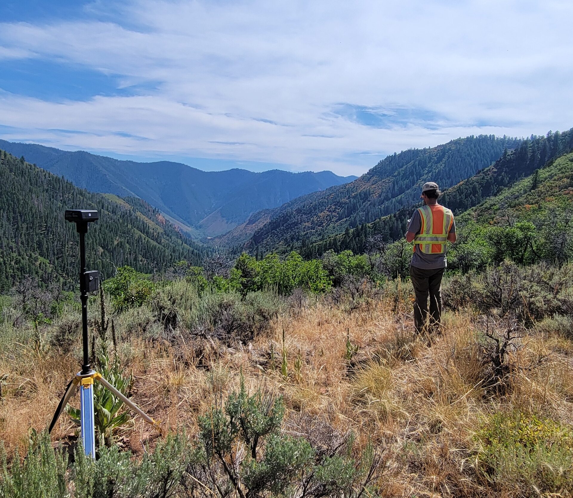 An Aerial Intelligence crew in the field